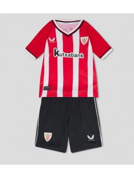 Athletic Bilbao Replika Hemmakläder Barn 2023-24 Kortärmad (+ byxor)